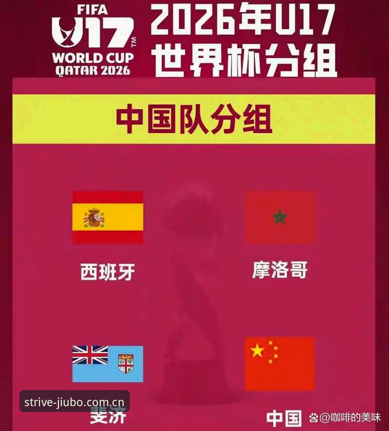 九博体育最新活动 U17世界杯抽签分组结果详解